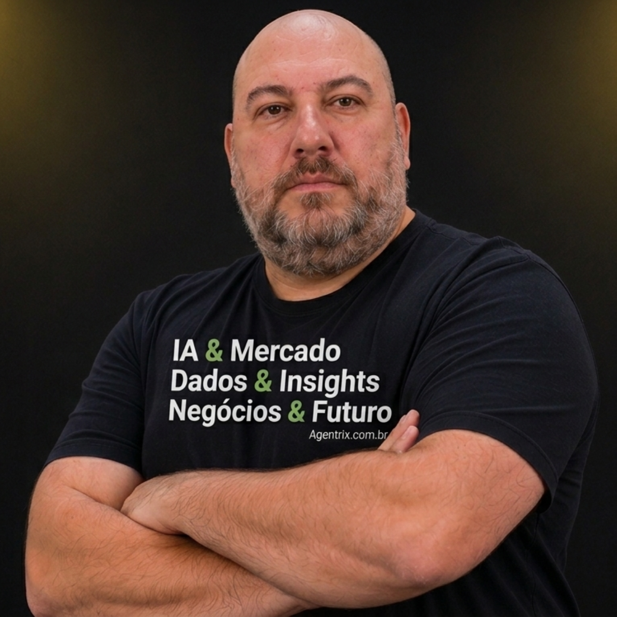 Retrato de Diego Gualtieri, Editor-Chefe e idealizador da Agentrix